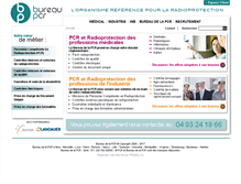 Tablet Screenshot of bureaupcr.fr